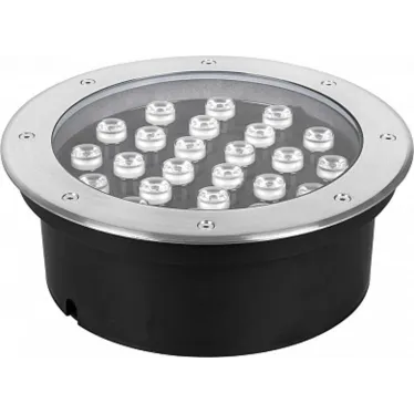 Светильник светодиодный тротуарный ДВУ-24w 2700К IP67 круг