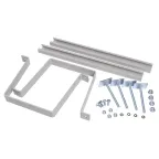 Комплект крепления металлокорпуса к столбу