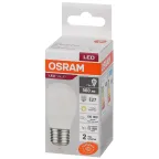 Лампа светодиодная LED 7 Вт E27 3000К 560Лм шарик 220 В (замена 60Вт) OSRAM