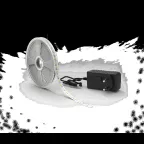 Лента светодиодная LED 5050/60-SMD 10 Вт/м 700 лм/м 3000К DC 12В IP20 10мм комплект лента и драйвер (блистер 5м) Basic Gauss