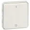 Plexo Выкл 1кл 2п IP55 белый в рамку