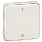 Plexo Выкл 1кл 2п IP55 белый в рамку