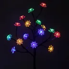 Светильник уличный ERASF22-60 на солнечной батарее садовый Сакура 32 см