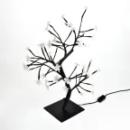 Дерево светодиодное "Сакура"  ULD-T3545-048/SBA PINK IP20 SAKURA   45 см. 48 диодов. Розовый свет. шнур черный | UL-00001401 | Uniel