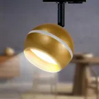 Трековый светильник TR47 - GX53 MG однофазный под лампу GX53 матовое золото под лампу GX53, лампа в комплект не входит