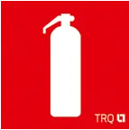 Пиктограмма (пластина) ППБ 0003 Огнетушитель (105х105) | 2502001130 | Световые Технологии