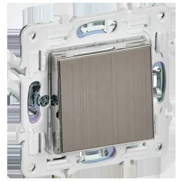 SKANDY Выключатель 1-клавишный перекрестный 10А SK-V03N никель IEK