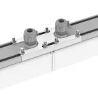 Cветильник светодиодный линейный Mercury Mall IP54 2173x54x58 мм линза 89°x115 78W 4000К белый RAL9003 муар | V1-R0-00567-31L12-5407840 | VARTON