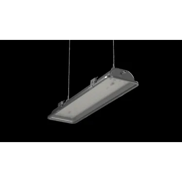 Cветильник cветодиодный промышленный ДСП Axium 1,3м 50 Вт 4000К рассеиватель закаленное стекло | V1-I0-70588-05G06-6505040 | VARTON