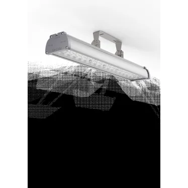 Cветильник cветодиодный промышленный ДПП/ДСП Айрон 45 град 54Вт 4000К IP67 с рассеивателем | V1-I0-70072-03L03-6705440 | VARTON