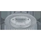 Светильник встраиваемый под лампу GX53 NGX 93 074 NGX-R11-003-GX53 (Сетка матовый хром, серебро) | 93074 | Navigator