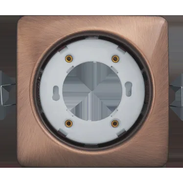 Светильник встраиваемый под лампу GX53 NGX 93 024 NGX-S2-006-GX53 (Квадрат черненая медь) | 93024 | Navigator