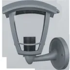 Светильник садово-парковый NOF-P01-GR-IP44-E27 (4 грани серый) | 80458 |  Navigator