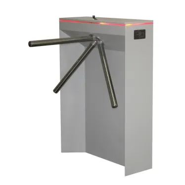 Турникет полуавтоматический SA400-Курс100-EM (антипаника) (нержавеющая сталь) - Электронная проходная