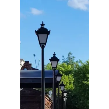 Светильник светодиодный садово-парковый Retro 40W торцевой 4000К | V1-S0-90501-40000-3004040 | VARTON