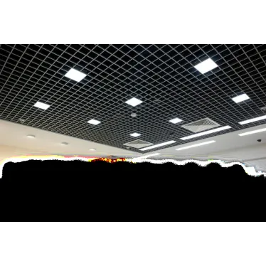 Светодиодный светильник DL-Grill для потолка Грильято встраив.15 Вт 3000 K 186х186х75 мм RAL9003 белый муар | V1-R0-00810-10000-4001530 | VARTON