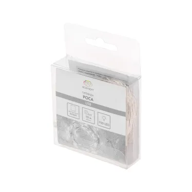 Гирлянда Роса 10 м, 100 LED, USB, белое свечение | 315-975 | NEON-NIGHT