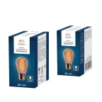 Ретро лампа Filament ST45 E27, 2W, 230В Теплая белая 3000K | 601-801 | NEON-NIGHT