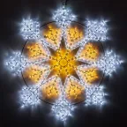 Фигура ARD-SNOWFLAKE-M12-900x900-576LED White/Warm (230V, 36W) (Ardecoled, IP65) | 034262 | Arlight