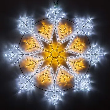 Фигура ARD-SNOWFLAKE-M12-900x900-576LED White/Warm (230V, 36W) (Ardecoled, IP65) | 034262 | Arlight