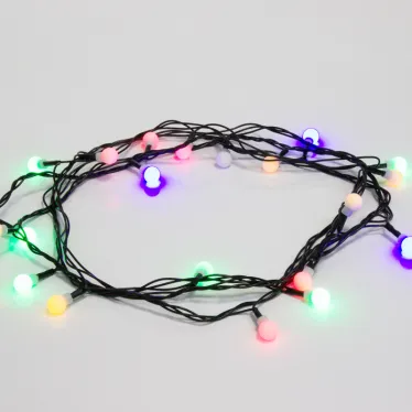 Гирлянда светодиодная "Цветные Шарики" 20 LED МУЛЬТИКОЛОР 2,8 метра | 303-060 | NEON-NIGHT
