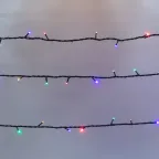 Гирлянда "Твинкл Лайт" 10 м,  черный ПВХ, 100 диодов, цвет мультиколор | 303-139 | NEON-NIGHT