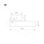 Светильник SP-RONDO-FLAP-R210-20W Warm3000 (WH, 110 deg) | 028167 | Arlight