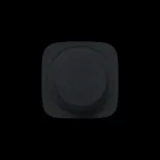 Valena ALLURE Лицевая панель для светорегулятора с поворотной ручкой Антрацит