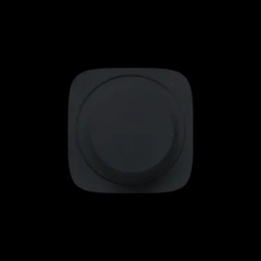 Valena ALLURE Лицевая панель для светорегулятора с поворотной ручкой Антрацит