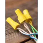 Зажим соединительный изолирующий с лепестками СИЗ-Л 7мм (100шт)