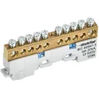 TEKFOR Шина N ноль неизолированная на универсальном держателе 8х12-10-С IEK