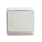 ЭТЮД Выключатель одноклавишный наружный белый сх.1