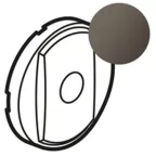 Celiane Лицевая панель переключателя со встроенным датчиком движения 067012 графит