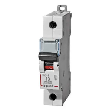 Выключатель автоматический однополюсный 10А B DX3-E 6кА