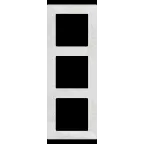 Valena LIFE Рамка 3 поста Эл грей универсальная