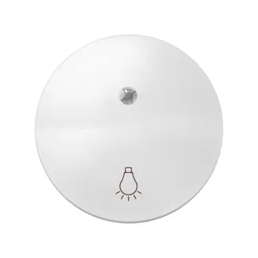 Клавиша с индикатором и пиктограммой свет для 75160-39, S88 белый