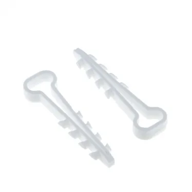 Дюбель-хомут 6х12 полипропилен белый Simple (50шт)