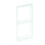 Connect Адаптер вертикальный на 2 модуля K45 45х45мм CIMA-модуль 52x108 мм SC белый