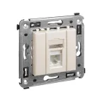 Avanti Розетка RJ-45 в стену 5e одинарная ''Ванильная дымка ''