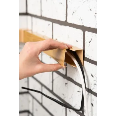 Канал кабельный 40х16 (свет. дерево) -Plast