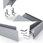 Подвес телескопический MAG-FLEX-ROD-TRACK-L2000 (BK) (Arlight, IP20 Металл, 3 года) | 034073 | Arlight