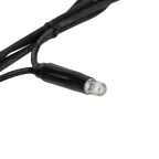 Гирлянда "Твинкл Лайт" 20 м, черный КАУЧУК, 240 диодов, цвет мультиколор | 303-329 | NEON-NIGHT