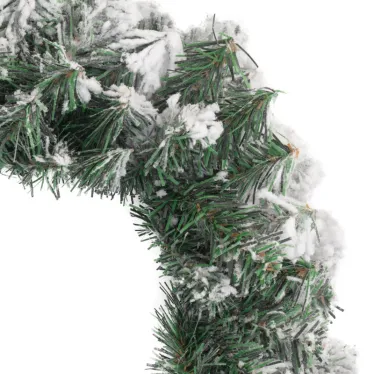 Заснеженный еловый венок Ø 45 см, ПВХ | 307-147 | NEON-NIGHT