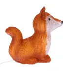 Акриловая светодиодная фигура Лисенок 28х15х26 см, батарейки 2хAA (не входят в комплект), 30 светодиодов | 513-316 | NEON-NIGHT