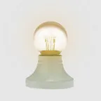 Лампа шар e27 6 LED  Ø45мм - ТЕПЛЫЙ БЕЛЫЙ, прозрачная колба, эффект лампы накаливания | 405-126 | NEON-NIGHT