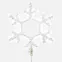 Фигура "Снежинка" цвет белый, размер  45*38 см  | 501-212-1 | NEON-NIGHT