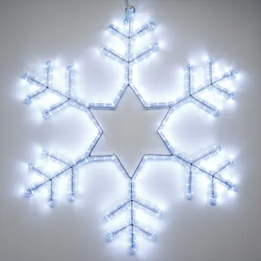 Фигура ARD-SNOWFLAKE-M4-750x750-324LED White (230V, 18W) | 025307 | Arlight