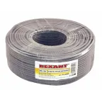 Кабель RG-58 A/U (50 Ом), Cu/Al/Cu 64 % (бухта 100 м) серый  | 01-2002 | REXANT