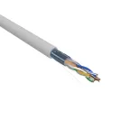 Кабель витая пара F/UTP, CAT 5e, PVC, 4х2х0,52 мм, 24AWG, INDOOR, SOLID, серый, 305 м REXANT PRO | 02-0025 | REXANT
