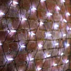 Гирлянда "Сеть" 2x4м, черный КАУЧУК, 560 LED Белые | 217-135 | NEON-NIGHT